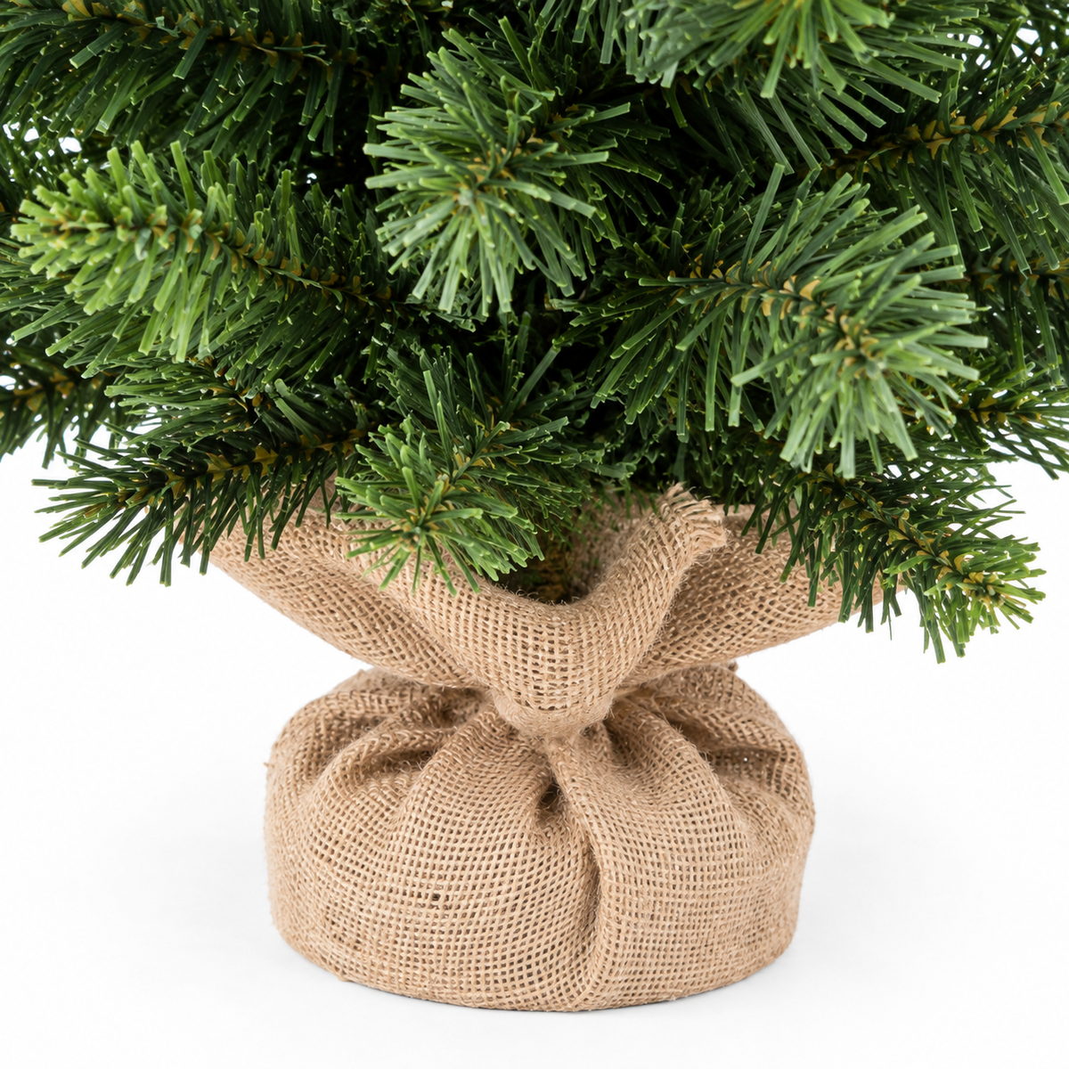 Sapin Cabane des Bois vert branches espacées jute | L'Atelier Enchanté