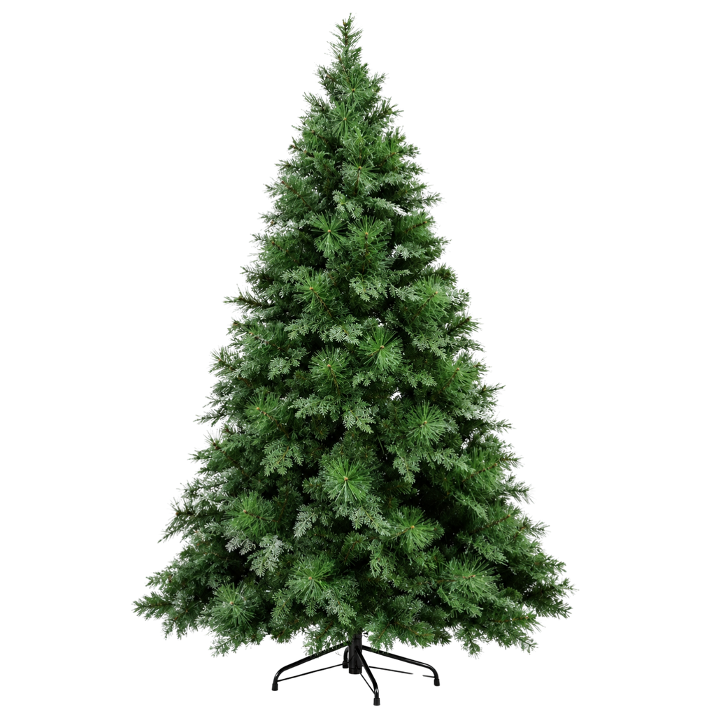 Sapin Forêt Noire aiguilles longues effet givré | L'Atelier Enchanté