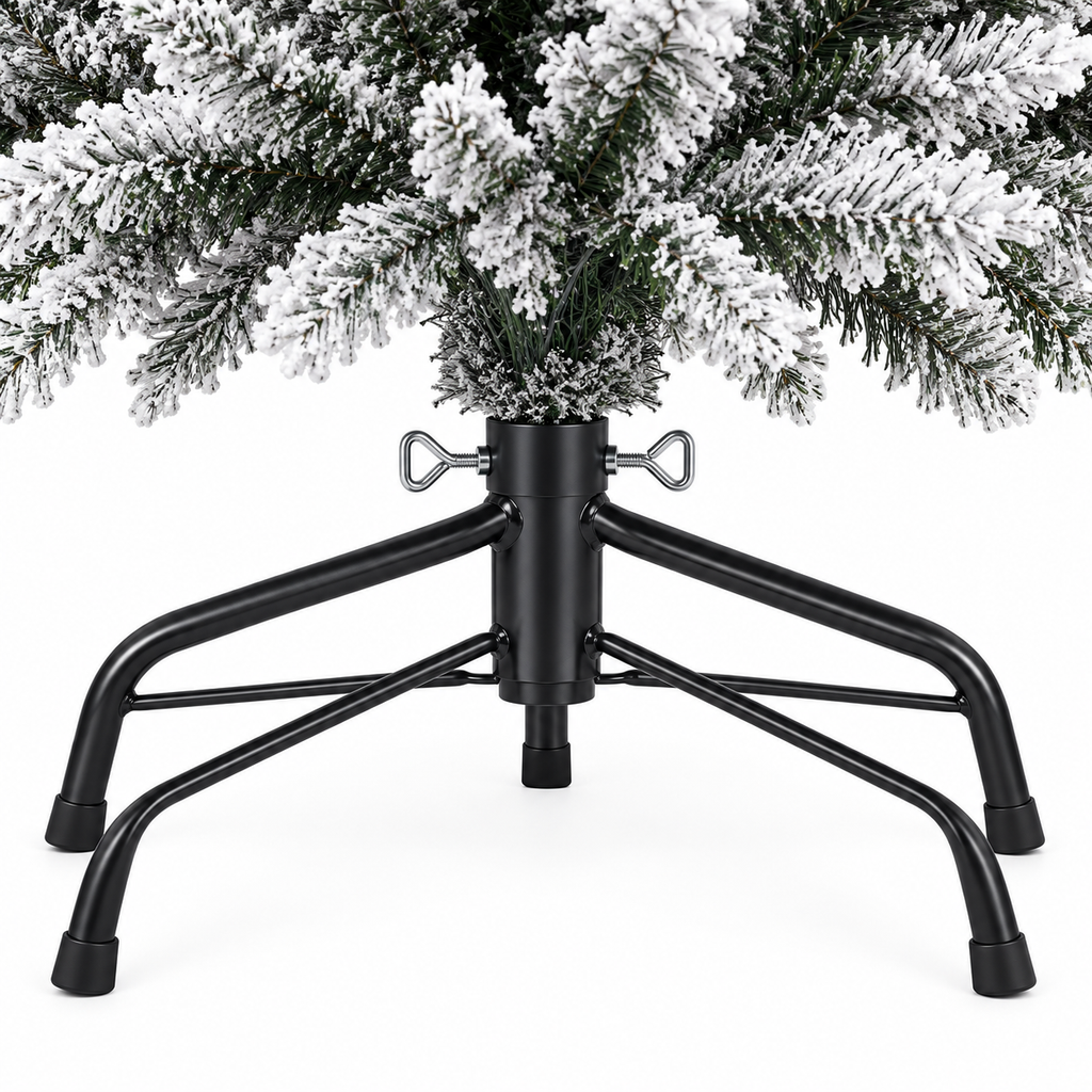 Sapin Nordik Floqué Lumineux 180cm | L'Atelier Enchanté