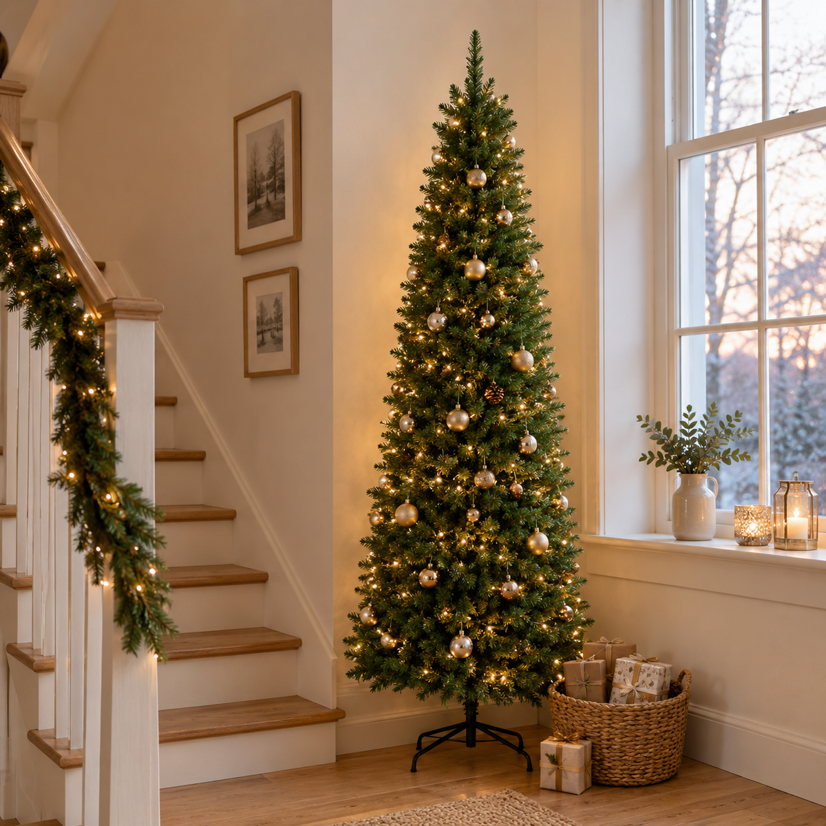 Sapin Sologne vert silhouette élancée montage rapide | L'Atelier Enchanté